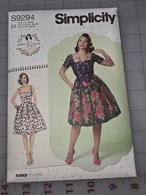 Simplicity S9294 Patterns By Gertie